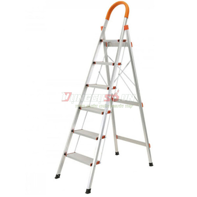 Thang ghế 6 bậc khung Inox Nakata TY106B