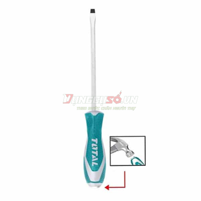 Tua vít dẹp đóng xuyên 8x150mm Total THTGTS8150