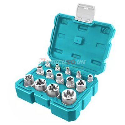 Bộ 14 đầu tuýp loại E Total THKTETS0114