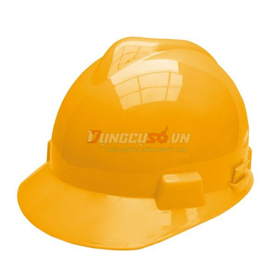 Nón bảo hộ màu vàng INGCO HSH01