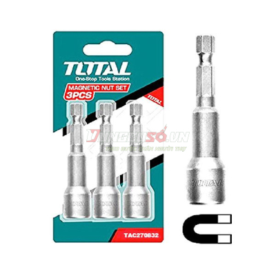 Bộ mũi vít bắn tôn 8mm Total TAC270832