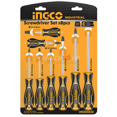 Bộ 8 tua vít INGCO HKSD0828