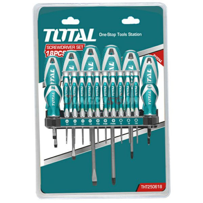 Bộ 18 tua vít Total THT250618
