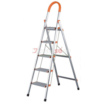 Thang ghế 5 bậc khung Inox Nakata TY105B