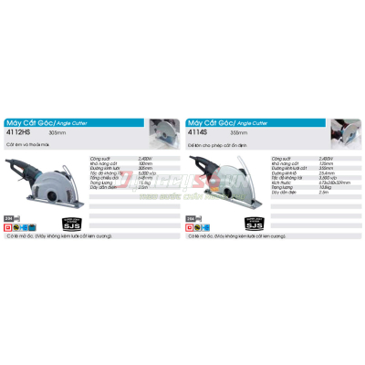 Máy cắt góc 305mm makita 4112HS