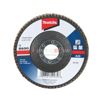 Đĩa nhám xếp sợi thủy tinh 125×22.23mm Makita D-63498