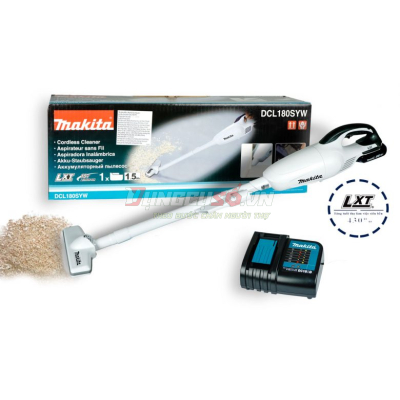 Máy hút bụi pin 18V Makita DCL180SYW