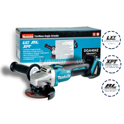 Thân máy mài góc pin 18V 100mm Makita DGA404Z
