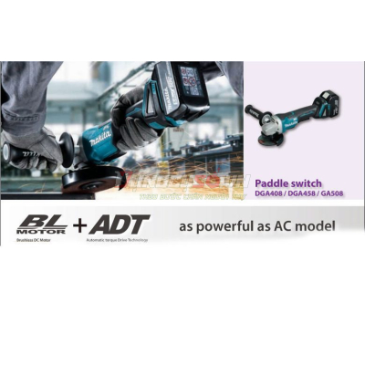 Thân máy mài góc pin 18V Makita DGA408ZX1