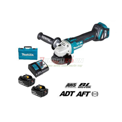 Máy mài góc pin 18V 100mm Makita DGA414RTE