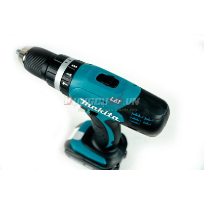 Máy khoan búa và vặn vít dùng pin 18V Makita DHP453SFX8