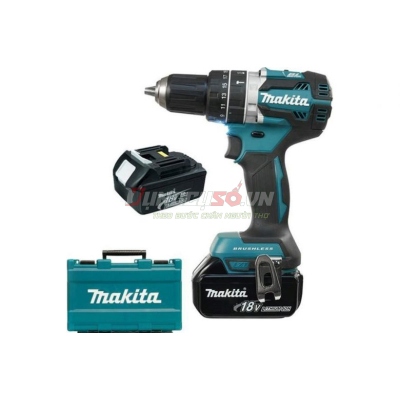 Máy khoan búa vặn vít pin 18V Makita DHP484RTE