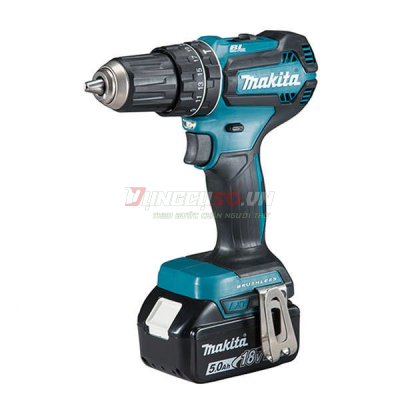 Máy khoan búa và vặn vít pin 18V Makita DHP485SFE