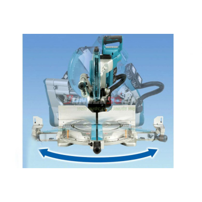 Thân máy cưa đa góc trượt 2 pin 18V Makita DLS211Z