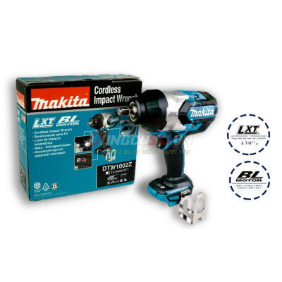 Thân máy siết bu lông pin 18V Makita DTW1002Z