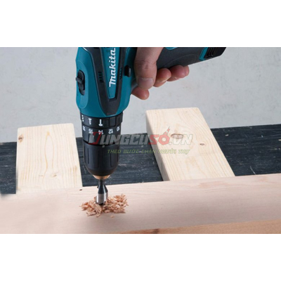 Máy khoan búa vặn vít pin 10.8V Makita HP330DWE
