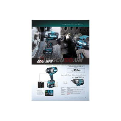 Máy siết bu lông pin 40V Makita TW001GM201