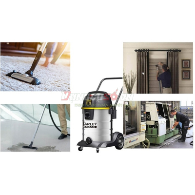 Máy hút bụi 3 chức năng - Khô/Ướt/Thổi - Stanley USA - SL19501-12B - Motor 2 tầng