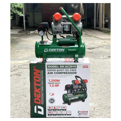 Máy nén khí không dầu mini Dekton DK-AC2910