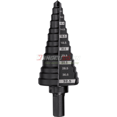 Mũi khoan bậc – Hệ met Milwaukee 48-89-9301
