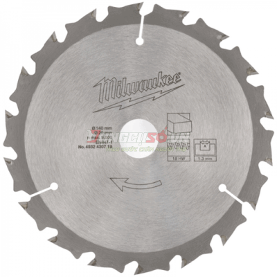 Lưỡi máy cưa đĩa Milwaukee 4932256388