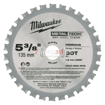Lưỡi máy cưa đĩa cắt kim loại Milwaukee 48-40-4075