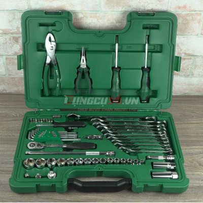Bộ dụng cụ sửa chửa ô tô 56 chi tiết Sata 09509