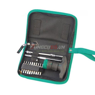 Bộ tua vít cần tự động 24 chi tiết Sata 09341