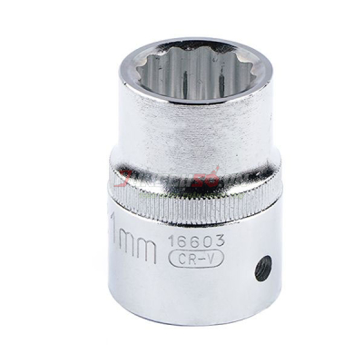 Đầu tuýp 12 cạnh 3/4in – 21mm Sata 16603