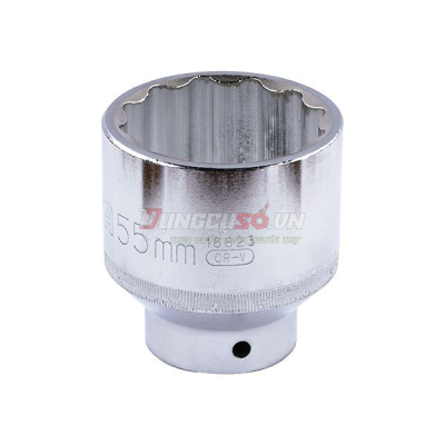 Đầu tuýp 12 cạnh 3/4in – 55mm Sata 16623