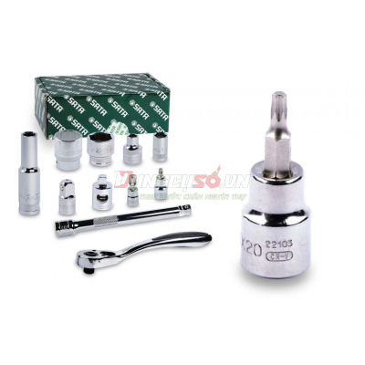 Đầu tuýp mũi sao 3/8in – T20 Sata 22103