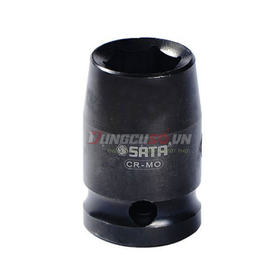 Đầu tuýp đen 6 cạnh 1/2in – 13mm Sata 34306