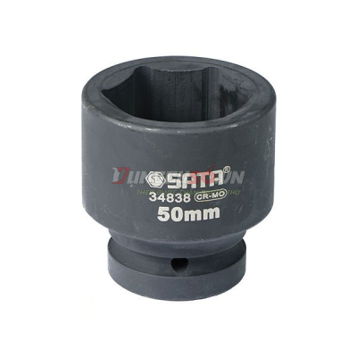 Đầu tuýp đen 6 cạnh 1in – 50mm Sata 34838