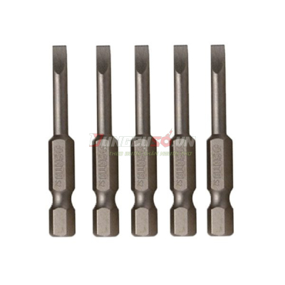 Bộ 5 đầu vít dẹp 1/4 in Sata 59311