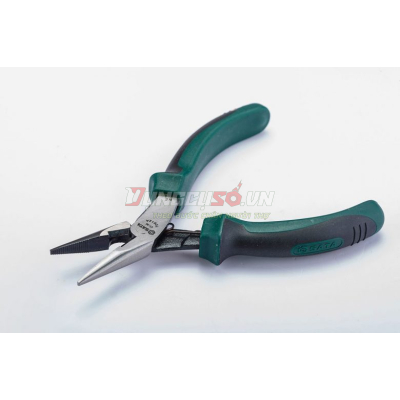 Kềm điện cách điện nhỏ mũi nhọn 5in Sata 70612A