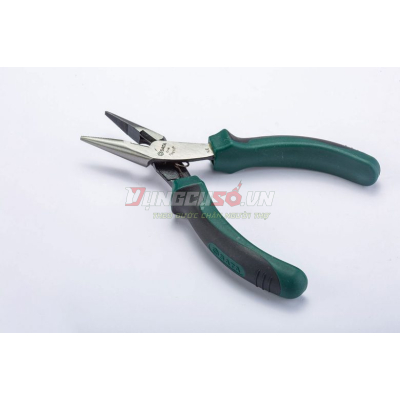 Kềm điện cách điện nhỏ mũi nhọn 5in Sata 70612A