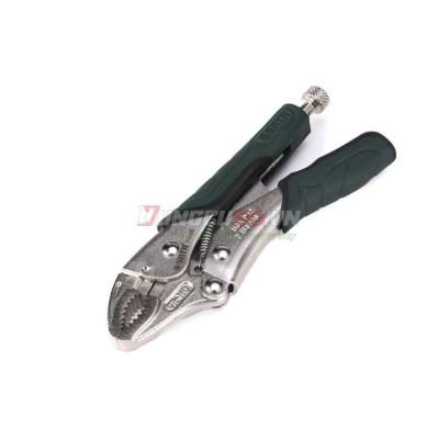 Kềm bấm chết có bao da mũi cong 10in Sata 71107