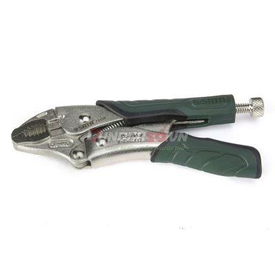 Kềm bấm chết có bao da mũi cong 10in Sata 71107
