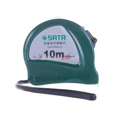 Thước cuốn thép 10m Sata 91317A