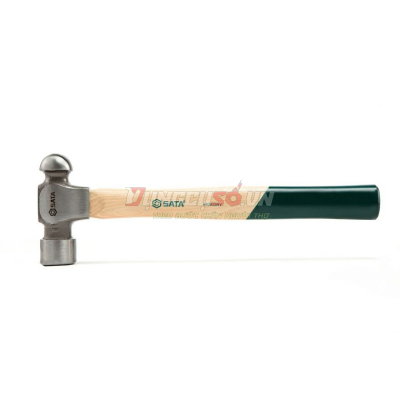 Búa cán gỗ đầu tròn 32oz/910g Sata 92314