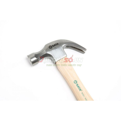 Búa nhổ đinh cán gỗ 16oz/450g Sata 92323