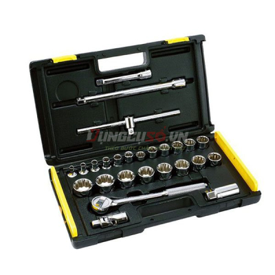 Bộ đầu tuýp 1/2″ 12PT in 26 chi tiết Stanley 86-478