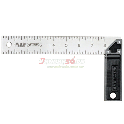 Thước eke đo góc vuông 10″ 254mm Stanley STHT46534-8