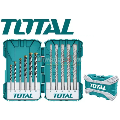 Bộ 11 mũi khoan bê tông chui gài TOTAL TACSDL31101