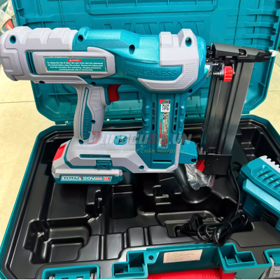 Máy Bắn Đinh Chữ U Dùng Pin 20V Total TCSNLI6008