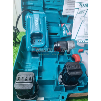Máy khoan vặn vít dùng pin 16V TOTAL TDLI16682