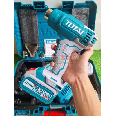 Bộ combo máy siết buloong không chổi than TIWLI2085 & máy thổi nhiệt TBLI2002 dùng pin 20V - TOSLI240489