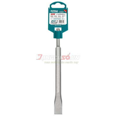 Mũi đục dẹp 14x250x40mm Total TAC15121412