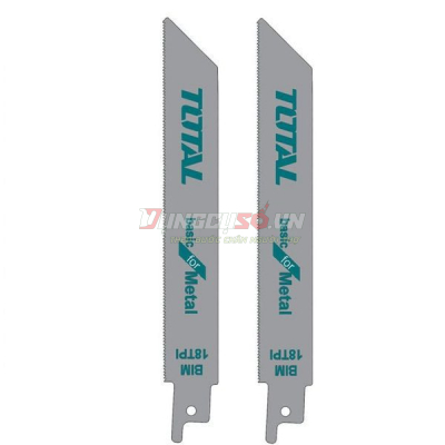 Bộ lưỡi cưa kiếm cưa kim loại 150x19x1.25mm Total TAC52922EF