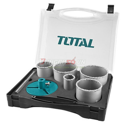 Bộ 7 mũi khoét lỗ 33-83mm Total TACSH2071